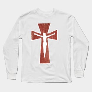 wooden cross Long Sleeve T-Shirt